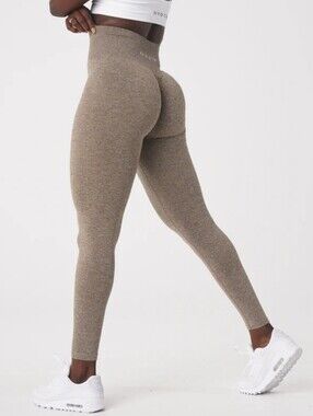 NVGTN Mocha Scrunch Seamless Leggings